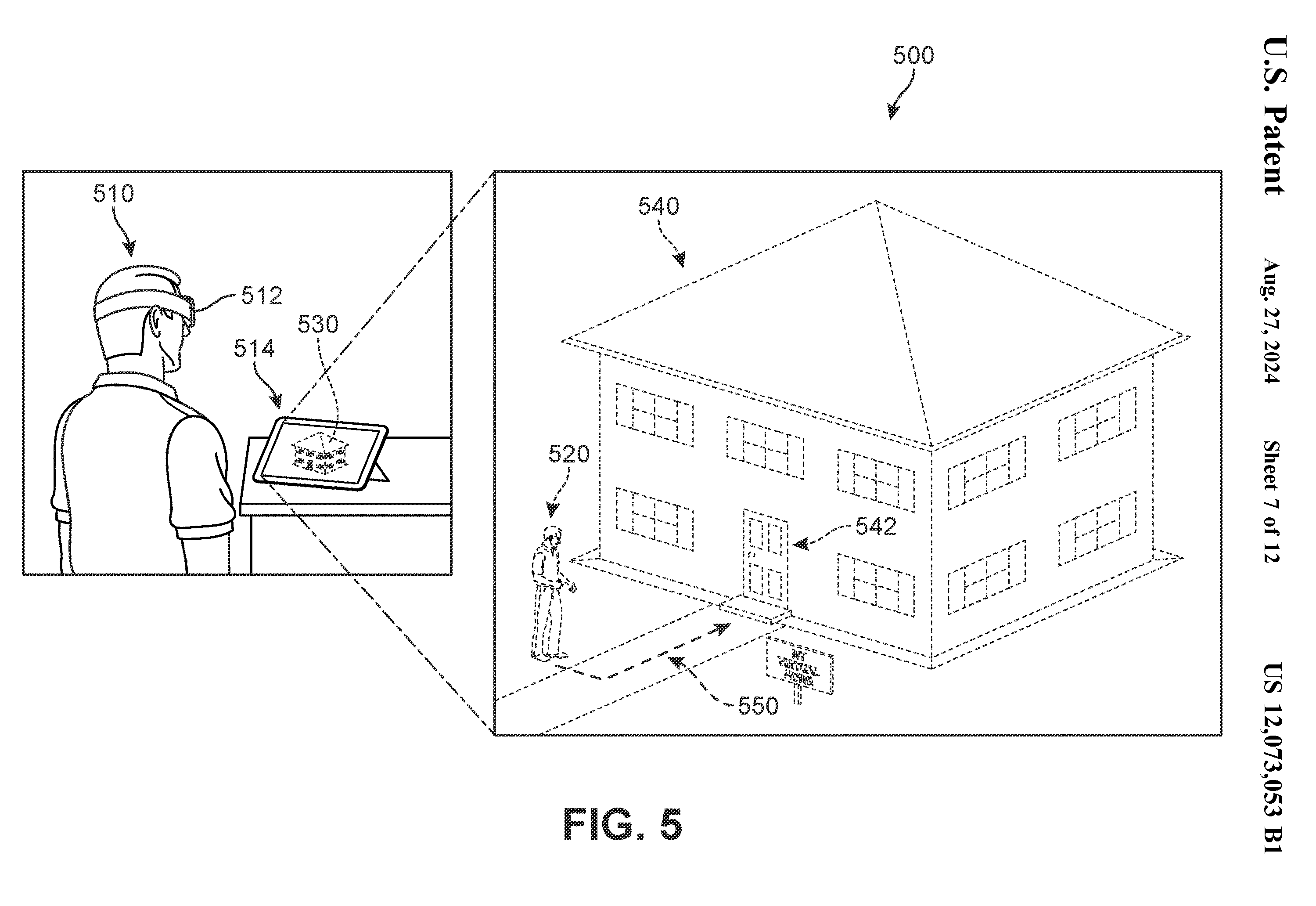 Virtual smart device controls patent drawing